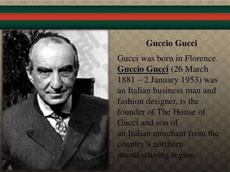 gucci of fashion|where was gucci founded.